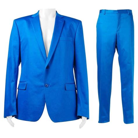 versace suit blue|Versace suit cost.